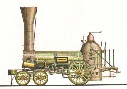 Dampflokomotive 1